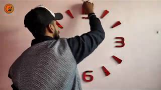 How To install DIY Clock CREATIVITY BRAIN [upl. by Elohcin388]