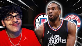 THIS IS HOW WE SHOULD ALWAYS PLAY  Los Angeles Clippers VS Washington Wizards REACTION [upl. by Tiffanie]