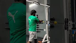 Wood chipper and cable machine 🥵💪gymlife fitnesscoach fitkannadiga shortvideo obliqueworkout [upl. by Yntruoc850]