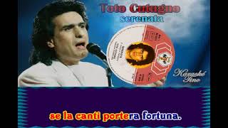 Karaoke Tino  Toto Cutugno  Serenata [upl. by Ynot]