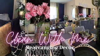 NEW Rearranging Decor • Cleaning Routine • Apartment Living • Decorate With Me • Home Decor Ideas [upl. by Giacobo836]