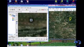 Calage de limage satellitaire de google earth avec ARCMAP [upl. by Adnomar]