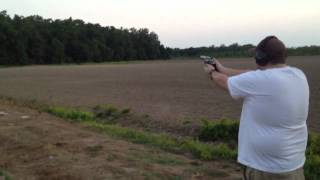 Ruger Super Redhawk Alaskan 44 mag muzzle flash [upl. by Tedman]