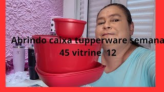 Abrindo caixa tupperware semana 45 vitrine 12 de 2024😍😍 [upl. by Penrod]