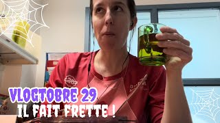 VLOGTOBRE 29  IL FAIT FRETTE [upl. by Armallas169]