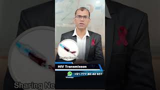 hiv transmission in hindi  एचआईवी कैसे फैलता है [upl. by Lleryt379]