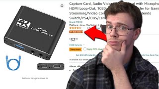 USB 3 Capture Card Is the Cheapest Capture Card Actually Worth Buying [upl. by Lizzy]