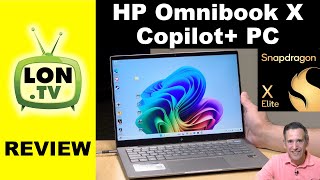 ARM Based HP Omnibook X 14 with Snapdragon X Elite Review  ARM on Windows is getting closer [upl. by Serica]