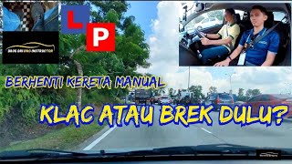 Kereta Manual  Latihan Memandu Di Jalan Raya  Laluan B  Desalita [upl. by Syla]