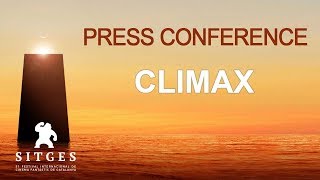 Sitges 2018 Press conference  CLIMAX [upl. by Enilegnave10]