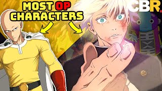 10 Most OVERPOWERED Anime Characters Ranked [upl. by Stevy]