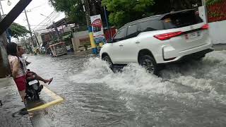 Flooded Afternoon yesterday at Mambog Bacoor Cavite Philippines [upl. by Gabriell]