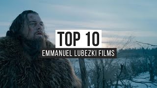 Top 10 Emmanuel Lubezki Films [upl. by Goodrow689]