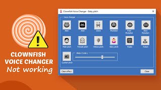 How To Fix  The Clownfish Voice Changer Doesnt Working Windows 1011 [upl. by Leber]