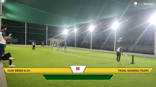 Live Cricket Match  Faisal Roaring Tigers vs Vijay Reddy amp Co  11Oct24 0730 PM 6 overs  DUSSEH [upl. by Rigdon490]