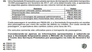 Questão 23  Exame de Suficiência 20171 [upl. by Alonzo951]