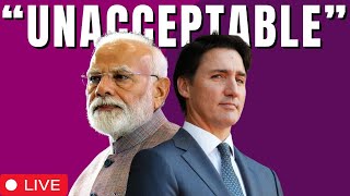 IndiaCanada  quotBishnoi Gang Linked To Indian Government Agentsquot  Canada Police  Justin Trudeau [upl. by Ishmael497]