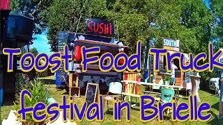 Toost Food Truck festival in Brielle Nederlands commentaar in HD [upl. by Ydac359]