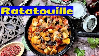 Ratatouille Rezept  klassisch mediterran  Die Frau am Grill [upl. by Choo106]