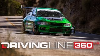 Pikes Peak Hulk Evo Smash  Driving Line 360 Virtual Reality [upl. by Adnarahs]