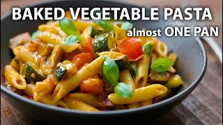 VEGETABLE PASTA Recipe  Easy Vegetarian and Vegan Meals [upl. by Pegasus]