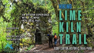 Lime Kiln Trail  Hiking with Glimpse of History  A Rewarding Mossy Hike Experience Washington [upl. by Belshin]