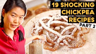 I Tried 19 Shocking Canned Chickpea Recipes  PART TWO Breakfast  Dessert [upl. by Anik]