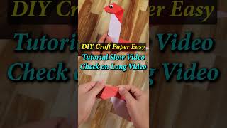 Origami Snake Easy Step by Step [upl. by Enrev539]