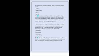 ASE A4 PRACTICE TEST QUESTIONS EN ANSWERS GUARANTEED A PLUS GUIDE SCORE [upl. by Asined]