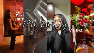 19TH Birthday Vlog  Maintenance Birthday Dinner Gifts amp More [upl. by Akinohs]