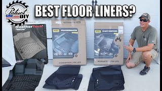 Best Floor Mats Weathertech Floor Liners vs Husky Liners [upl. by Eiramrefinnej]