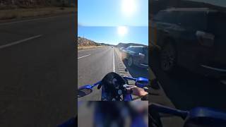 Biker gets the worst speed wobbles you’ve ever seen 😱 TwinmotoAZ [upl. by Etnuahc]