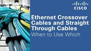 Ethernet Crossover Cables and Straight Through Cables  When to Use Which [upl. by Bernete242]