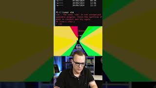 Vim on Windows But can you exit shorts linux windows wsl kalilinux [upl. by Soisatsana569]