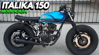 🔥MOTO ITALIKA 150 MODIFICADA🔥 [upl. by Downing]