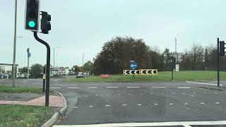 Stirling Corner Roundabout Borehamwood 21 October 2024 [upl. by Lonyer]