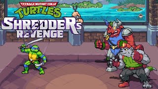 Teenage Mutant Ninja Turtles Shredder’s Revenge STAGE 4 NO COMMENTARY [upl. by Linus]