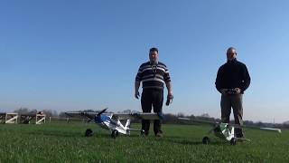 Avios Grand Tundra 17m VS Durafly Tundra 13m Flight Test [upl. by Fotinas]