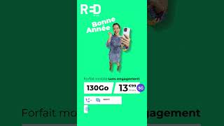 RED by SFR  Forfait Mobile sans engagement 1300Go à 1399euros par mois [upl. by Milman]