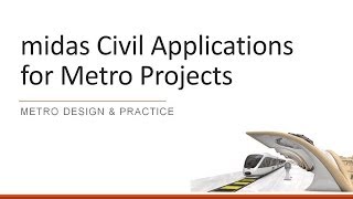 Rail Track interaction for Metro project  midas Civil webinar [upl. by Akemad]