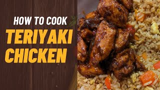 TERIYAKI CHICKEN Recipe  Easy amp Delicious Japanese dish [upl. by Eahcim]