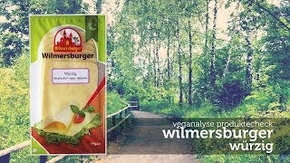 Wilmersburger würzig quotveganer Käsequot  Produktecheck Test [upl. by Fulvia]