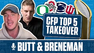 CFP TAKEOVER Will the Big Ten Get FOUR Teams in  Butt amp Breneman [upl. by Alysa330]