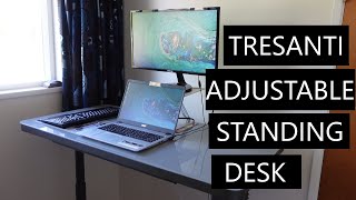 Costco Tresanti Adjustable Standing Desk Review in 2021 [upl. by Larson]