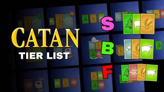 Catan Strategy TIER LIST  Ranking For Largest Army ft DandyDrew [upl. by Mirabel]