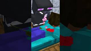 Steve and Alex mixed up massage  minecraft animation shorts [upl. by Thenna]