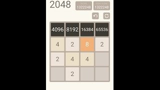 2048 कैसे खेले how to play 2048 trick Hindi [upl. by Ainadi]