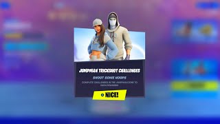 How to do the JUMPMAN ZONE Challenges in Fortnite How to get Jordan shoes and do trickshots [upl. by Jackqueline]