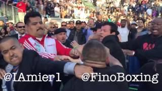 Fan ATTACKS Victor Ortiz after losing to Andre Berto [upl. by Valdas476]