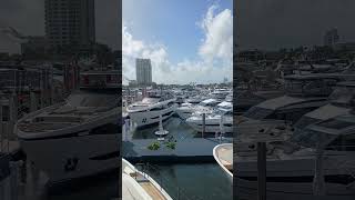 Boat Show day 1 Fort Lauderdale [upl. by Sib]